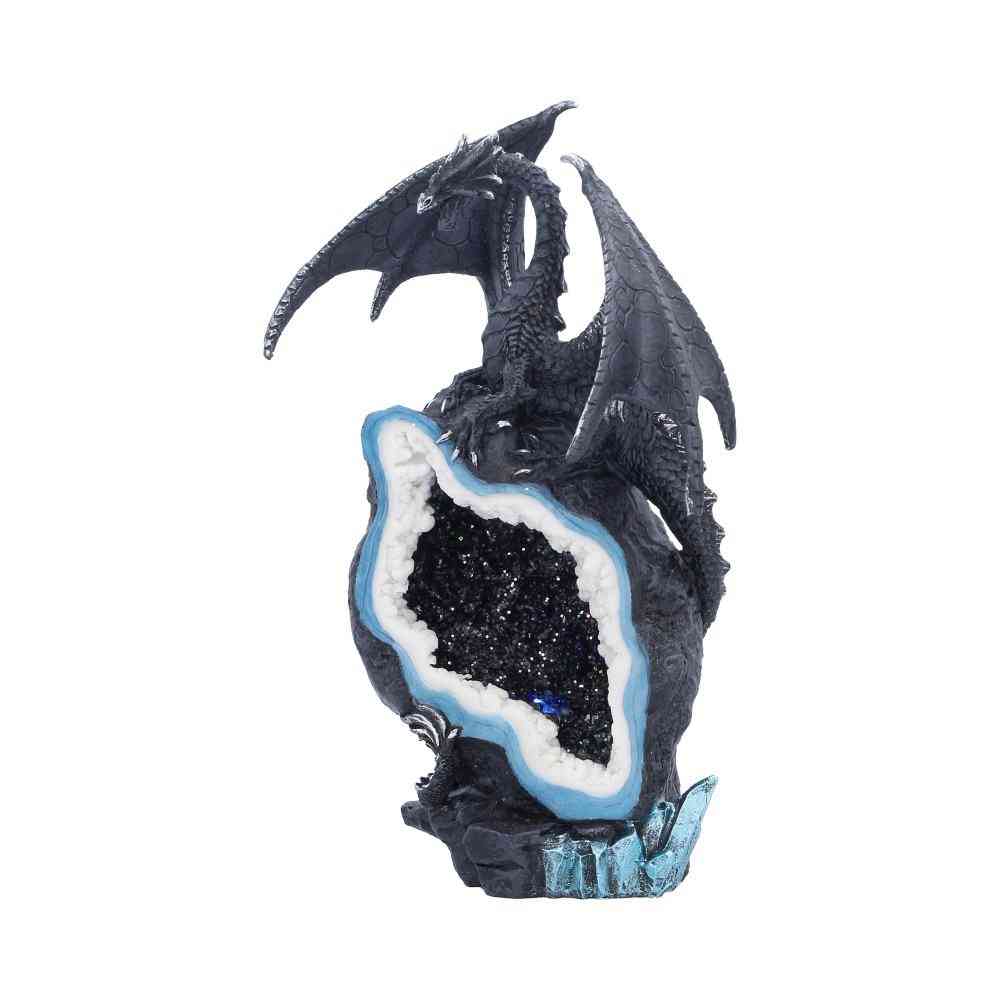 Nemesis Now - Midnight Custodian Figurine - Dragon - Black/Blue